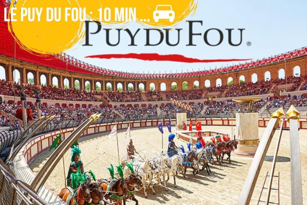 Puy Du Fou Apartment Les Herbiers Exterior photo